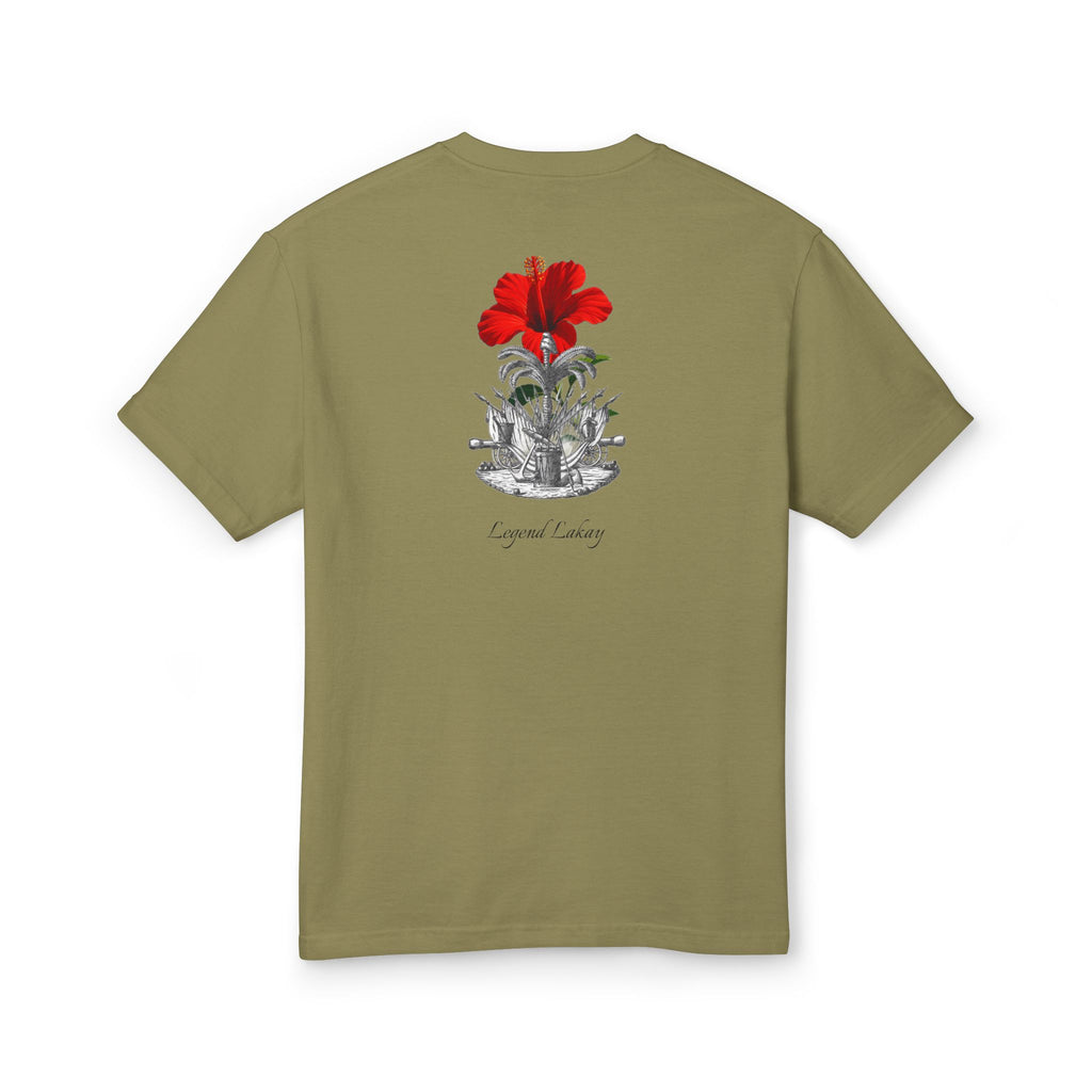 HIBIS  Unisex Garment-Dyed Heavyweight Cotton Tee