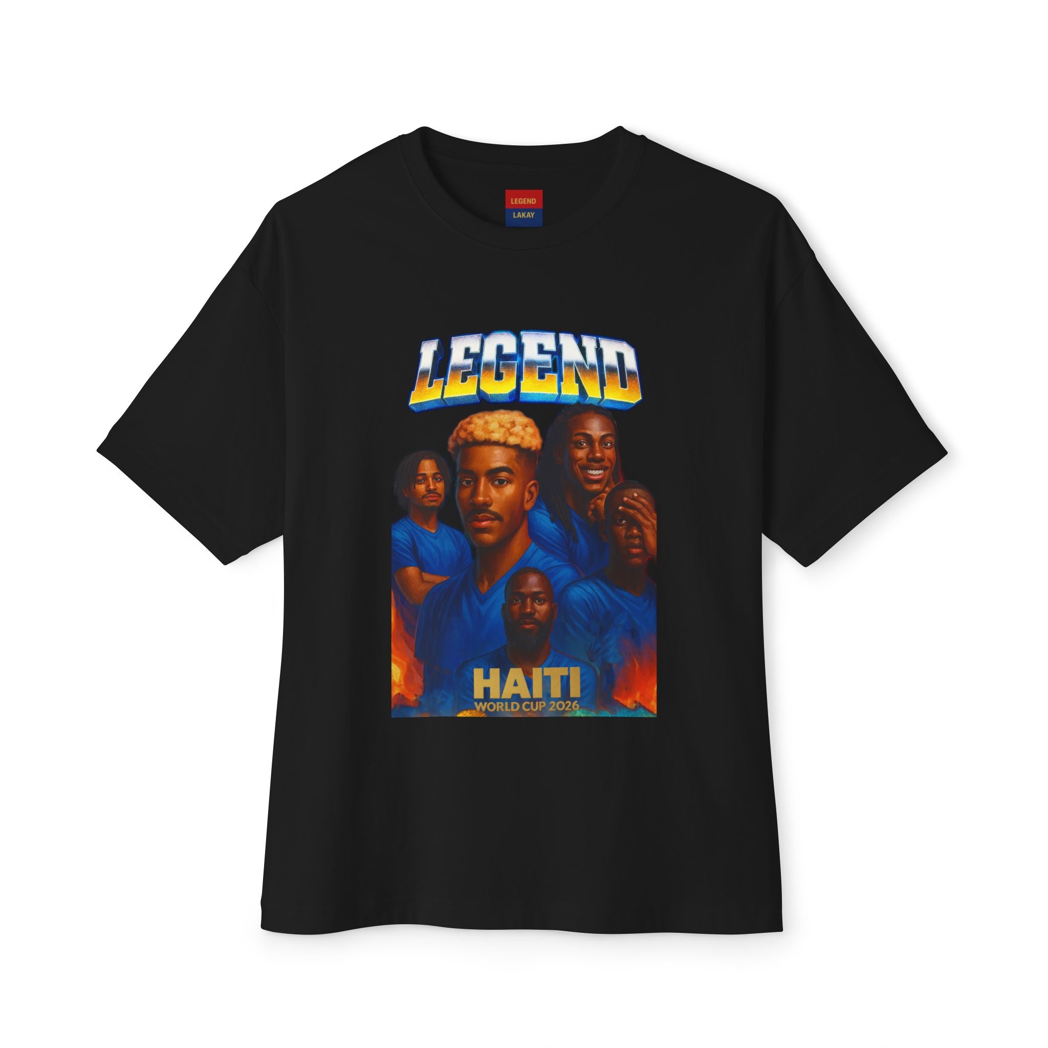 Legend Lakay Unisex Oversized Boxy Tee