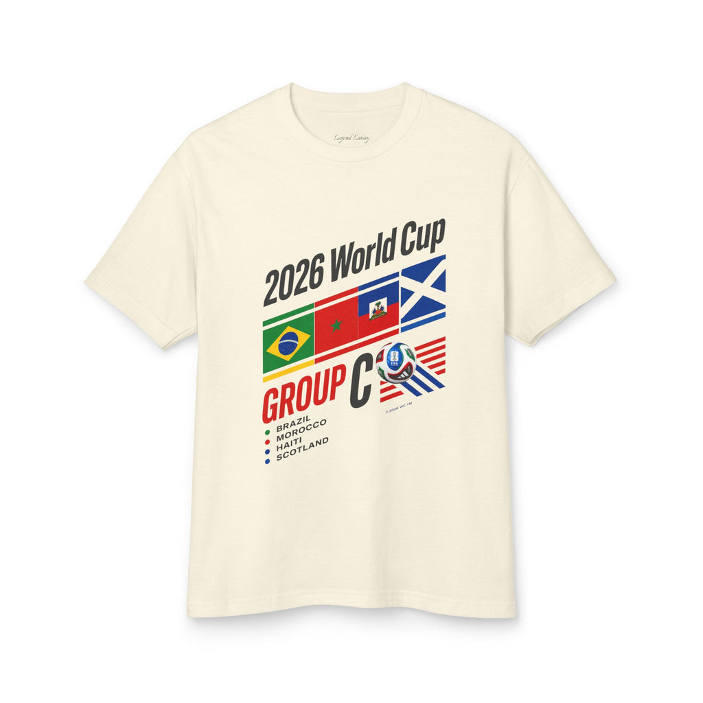 WC GROUP C  Unisex Garment-Dyed Heavyweight Cotton Tee