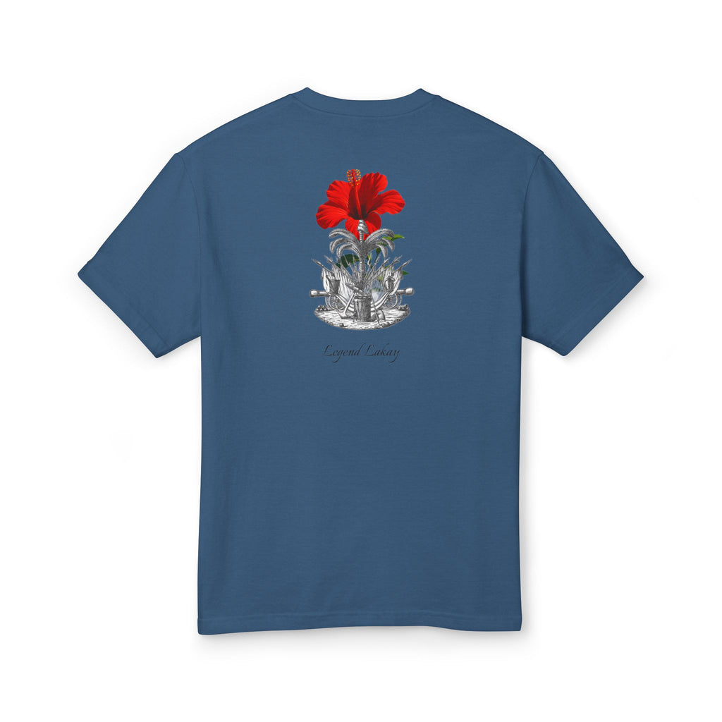 HIBIS  Unisex Garment-Dyed Heavyweight Cotton Tee