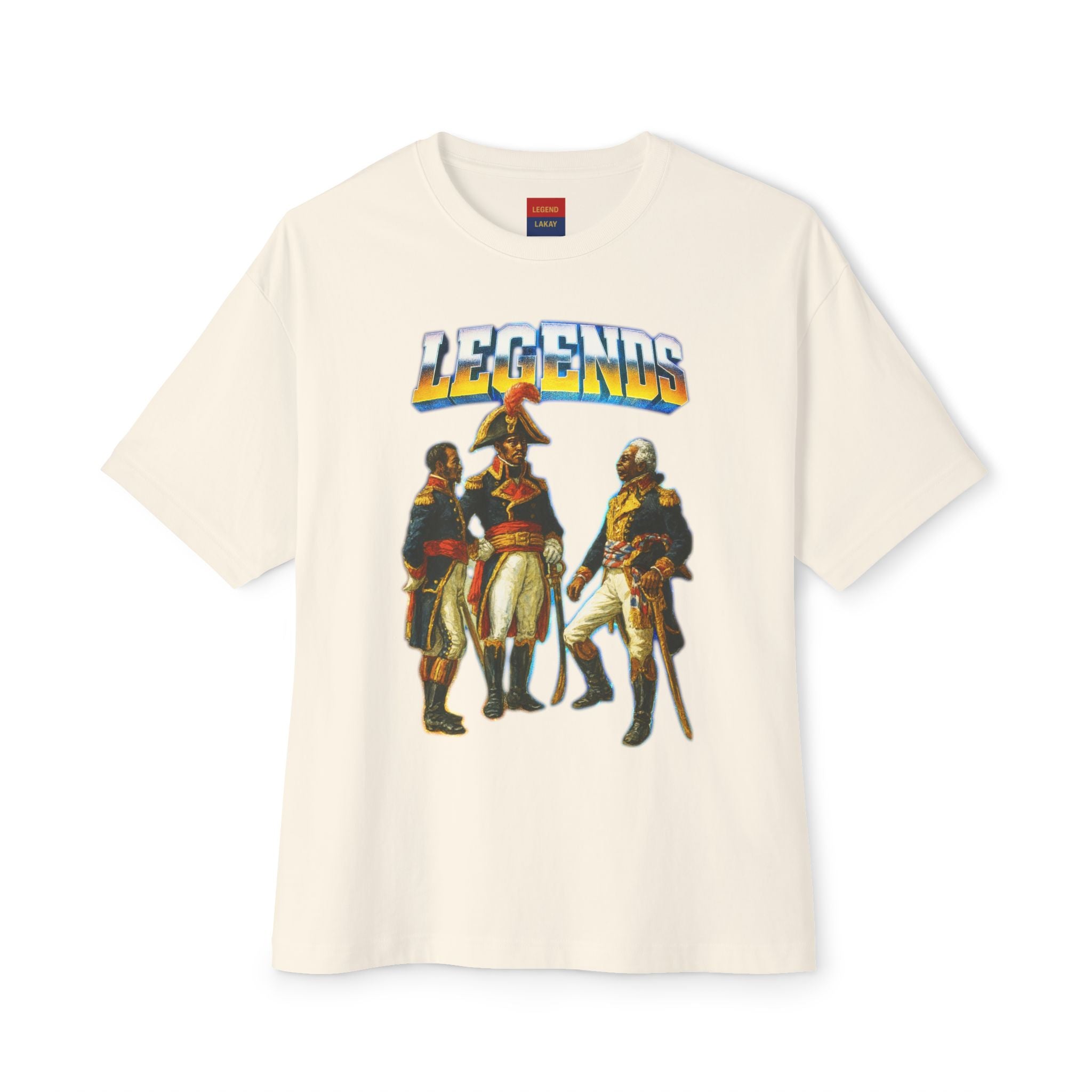 LL1-Legend Lakay Unisex Oversized Boxy Tee