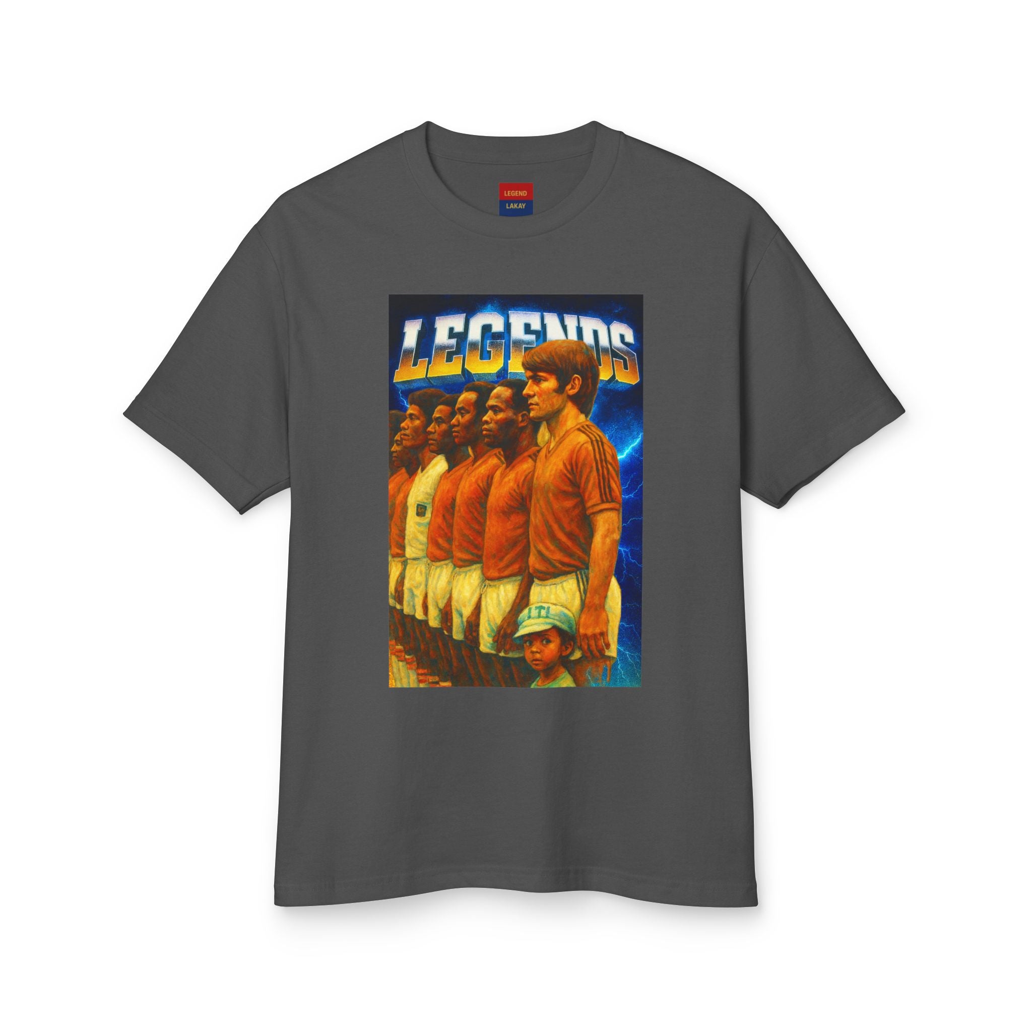 Legend Lakay Unisex Garment-Dyed Heavyweight Cotton Tee