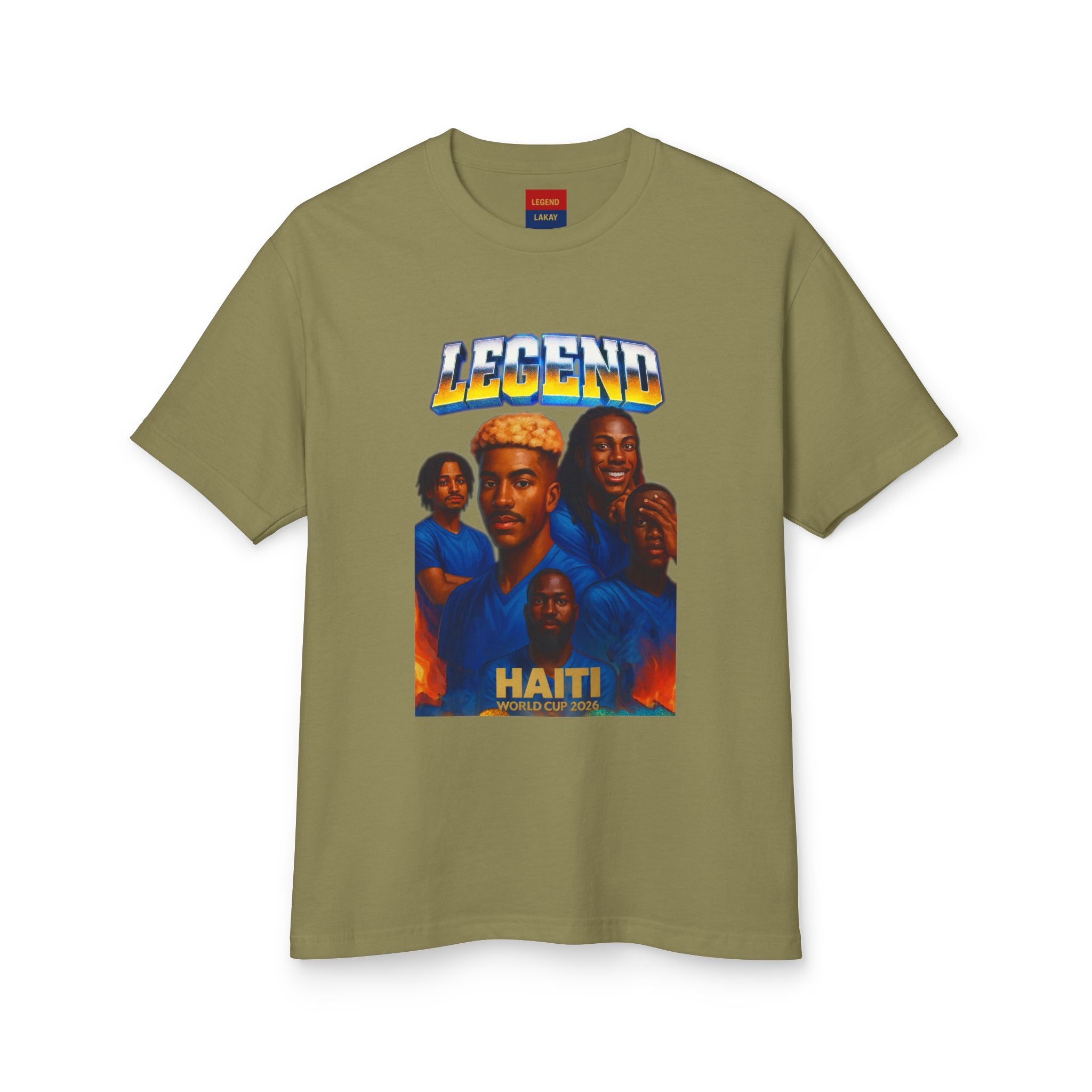 Legend Lakay Garment-Dyed Heavyweight Cotton Tee