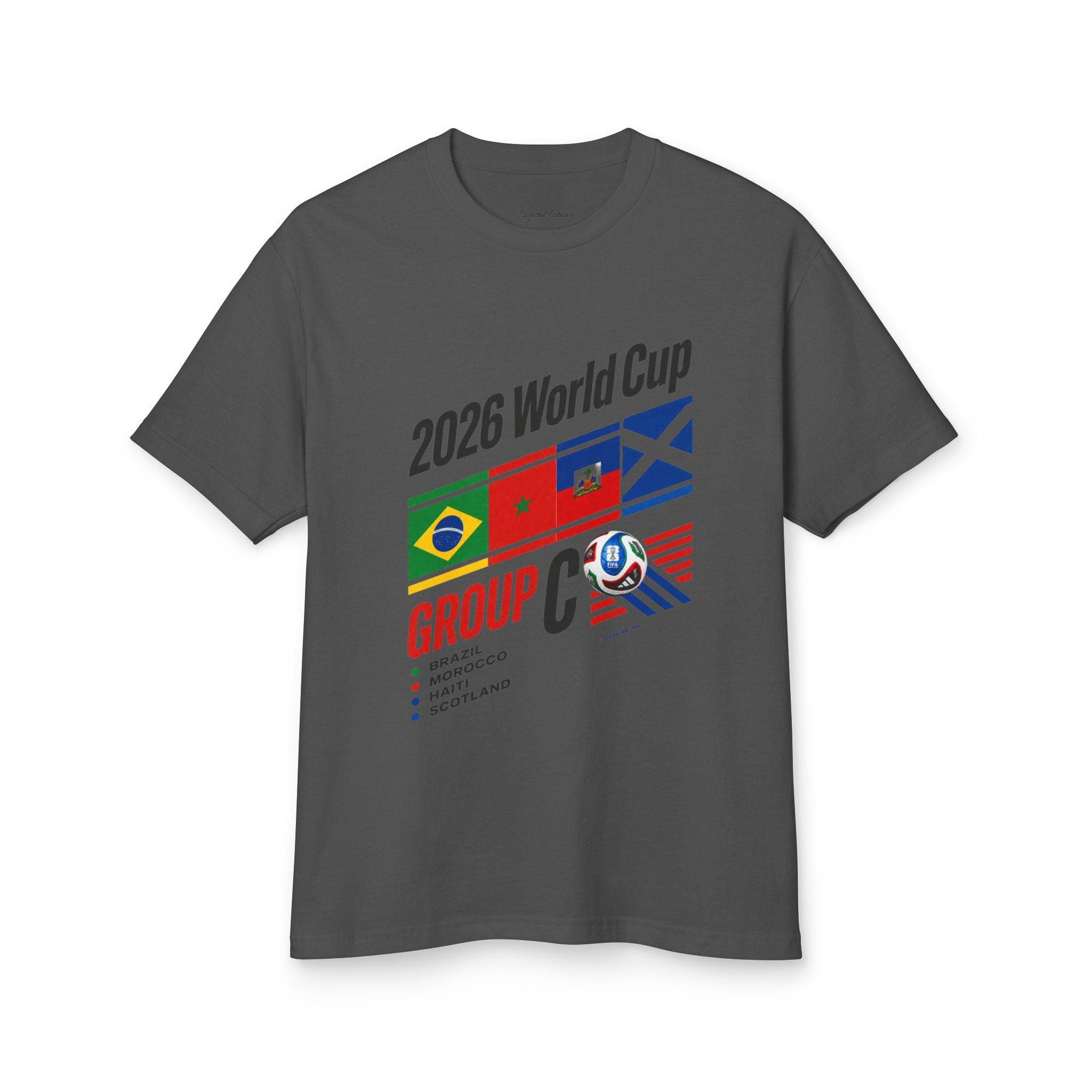 WC GROUP C  Unisex Garment-Dyed Heavyweight Cotton Tee
