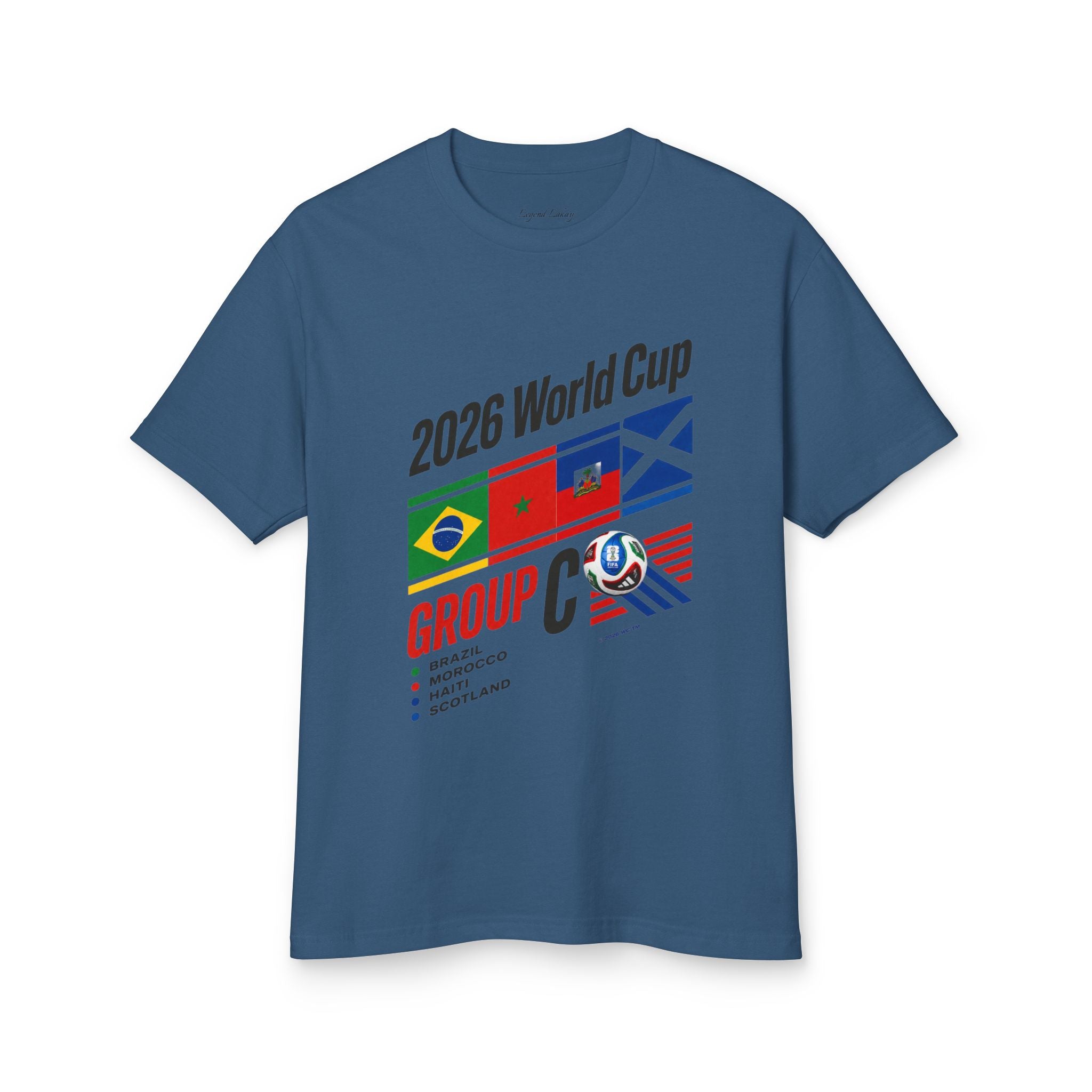 WC GROUP C  Unisex Garment-Dyed Heavyweight Cotton Tee