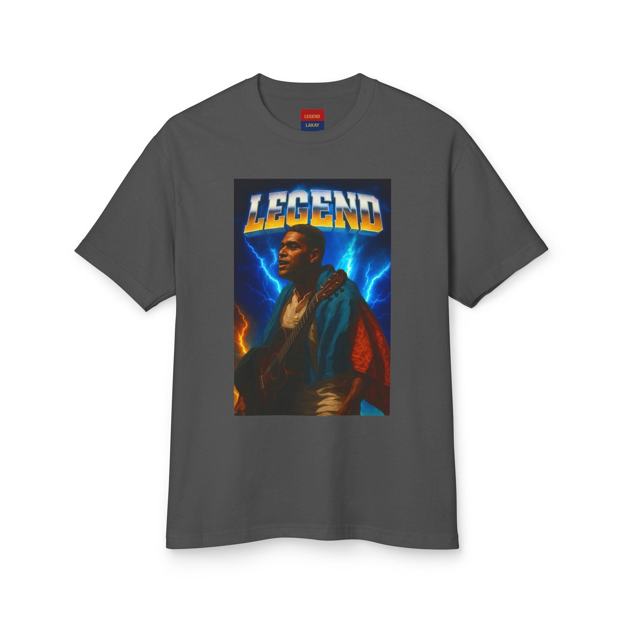 Legend Lakay Unisex Garment-Dyed Heavyweight Cotton Tee