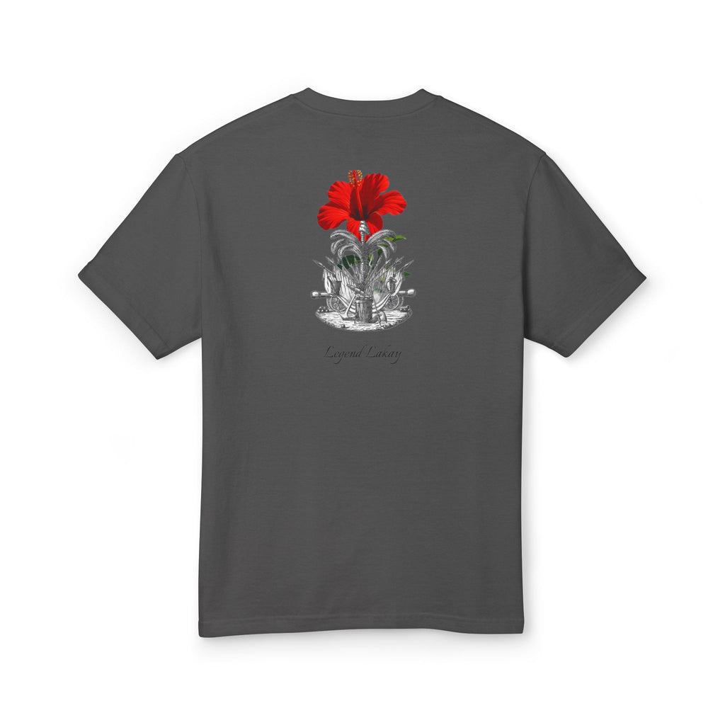 HIBIS  Unisex Garment-Dyed Heavyweight Cotton Tee