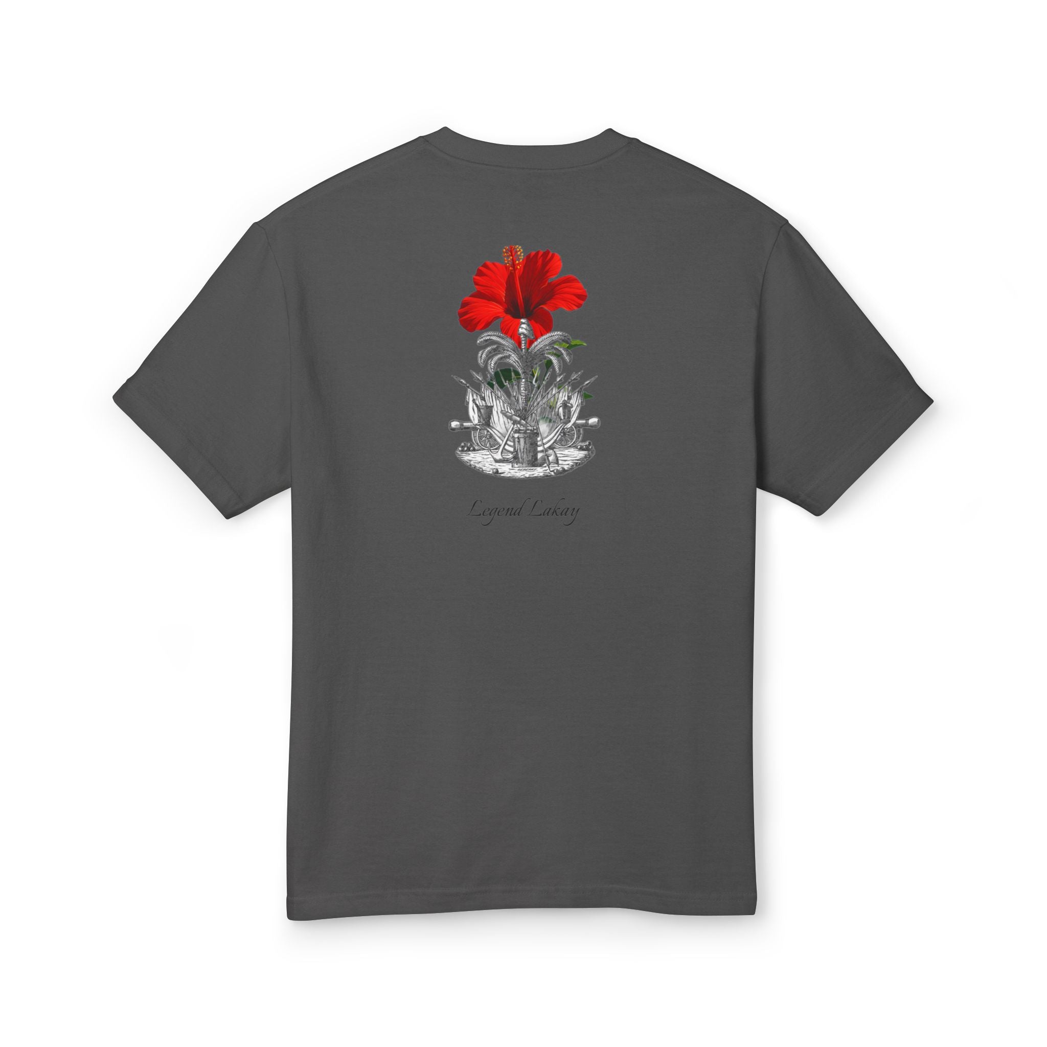 HIBIS  Unisex Garment-Dyed Heavyweight Cotton Tee