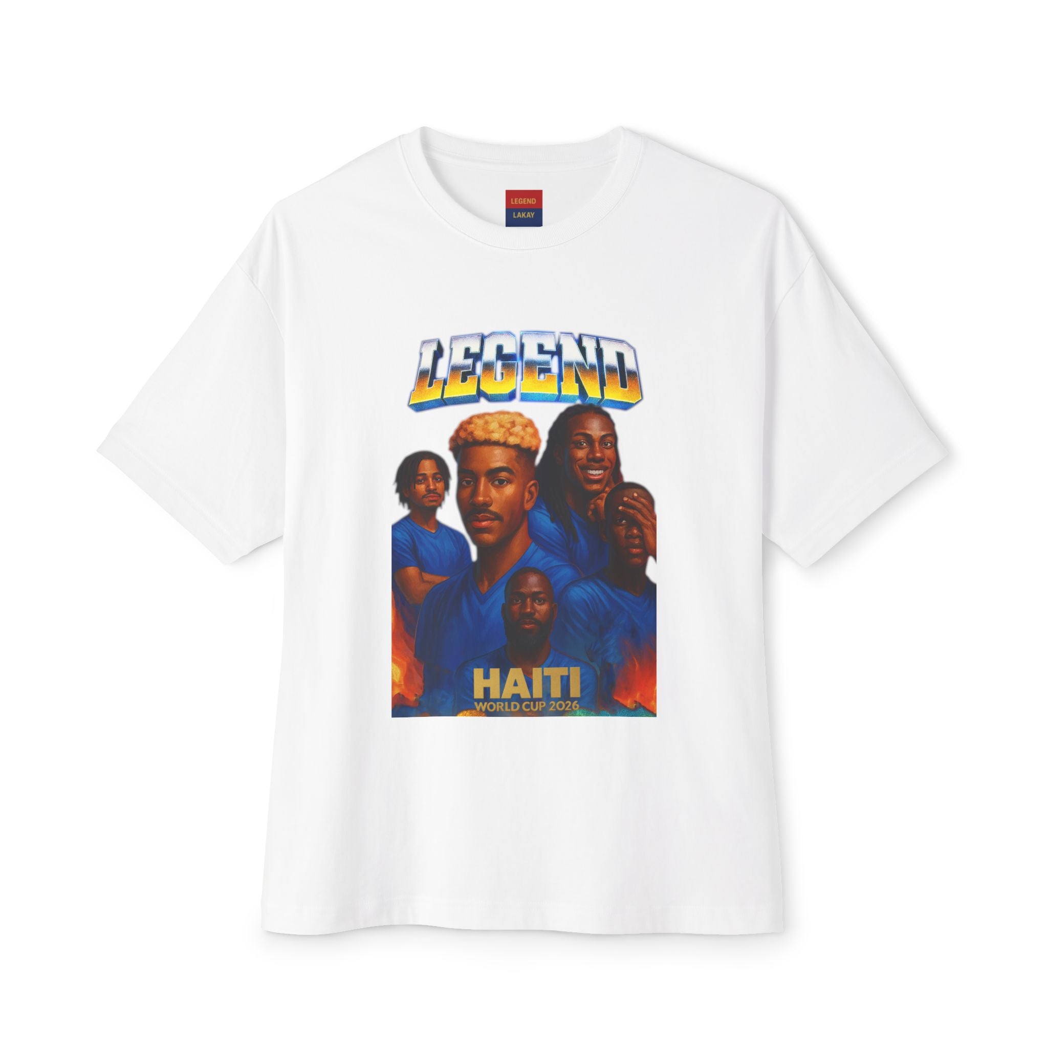 Legend Lakay Unisex Oversized Boxy Tee