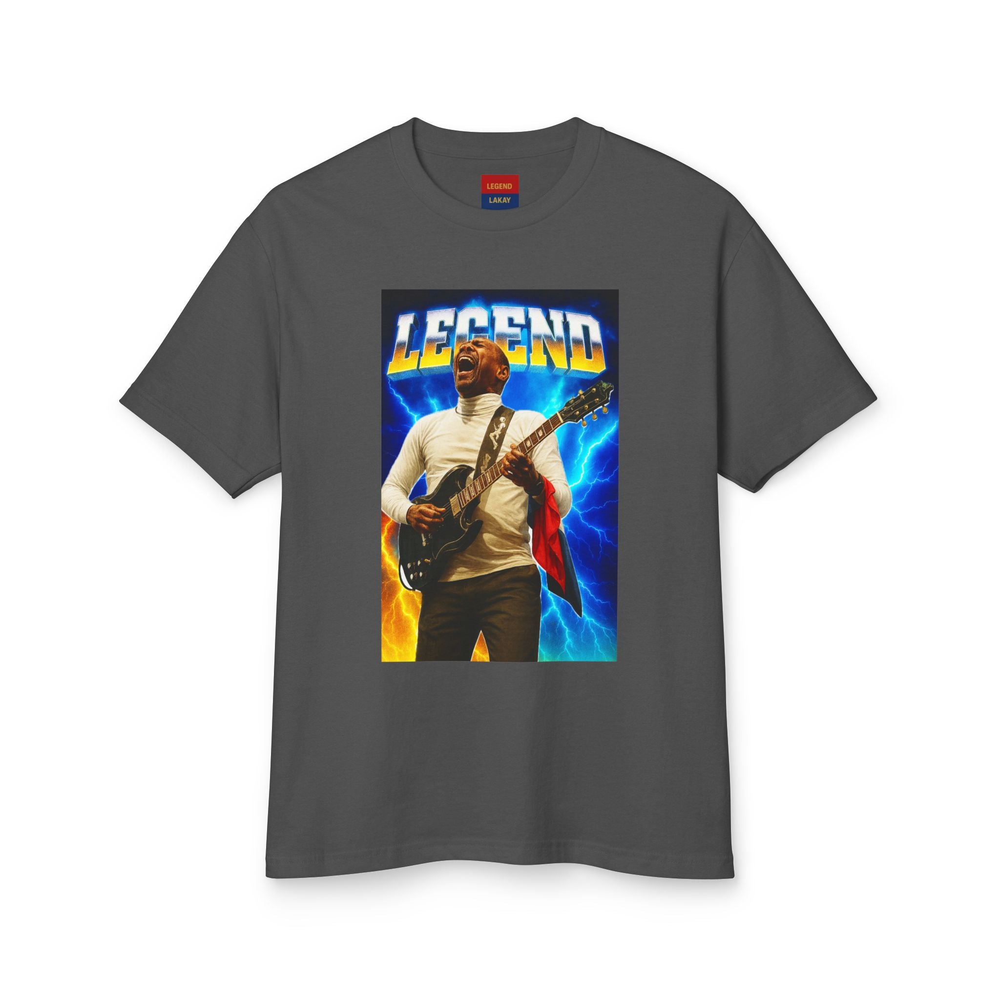 Legend Lakay Unisex Garment-Dyed Heavyweight Cotton Tee