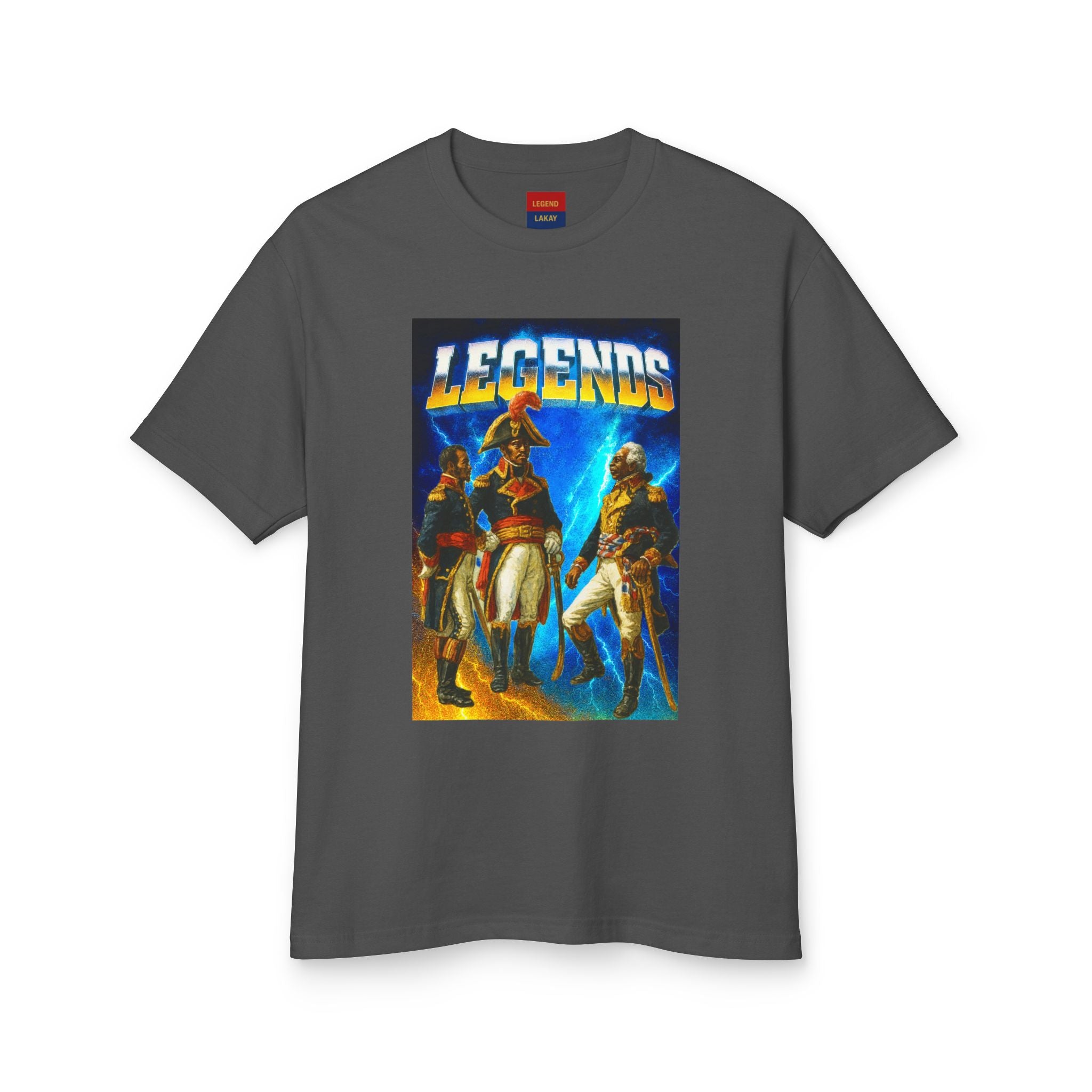 Legend Lakay Unisex Garment-Dyed Heavyweight Cotton Tee