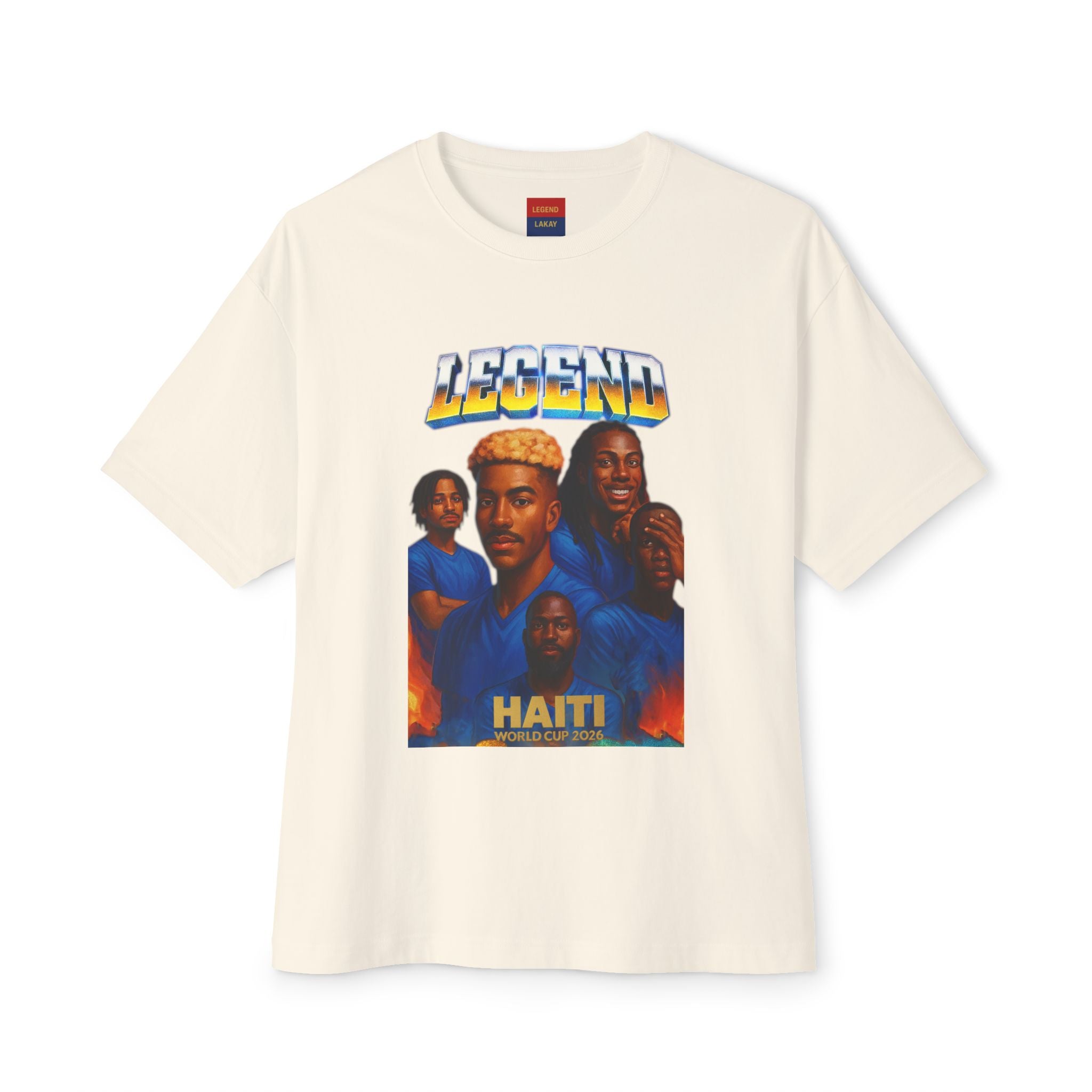 Legend Lakay Unisex Oversized Boxy Tee