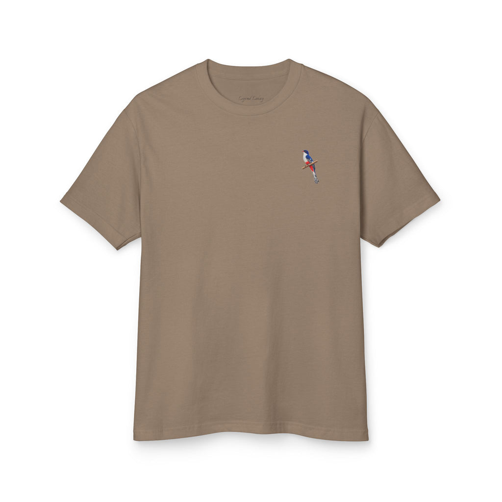KANSON ROUGE Unisex Garment-Dyed Heavyweight Cotton Tee