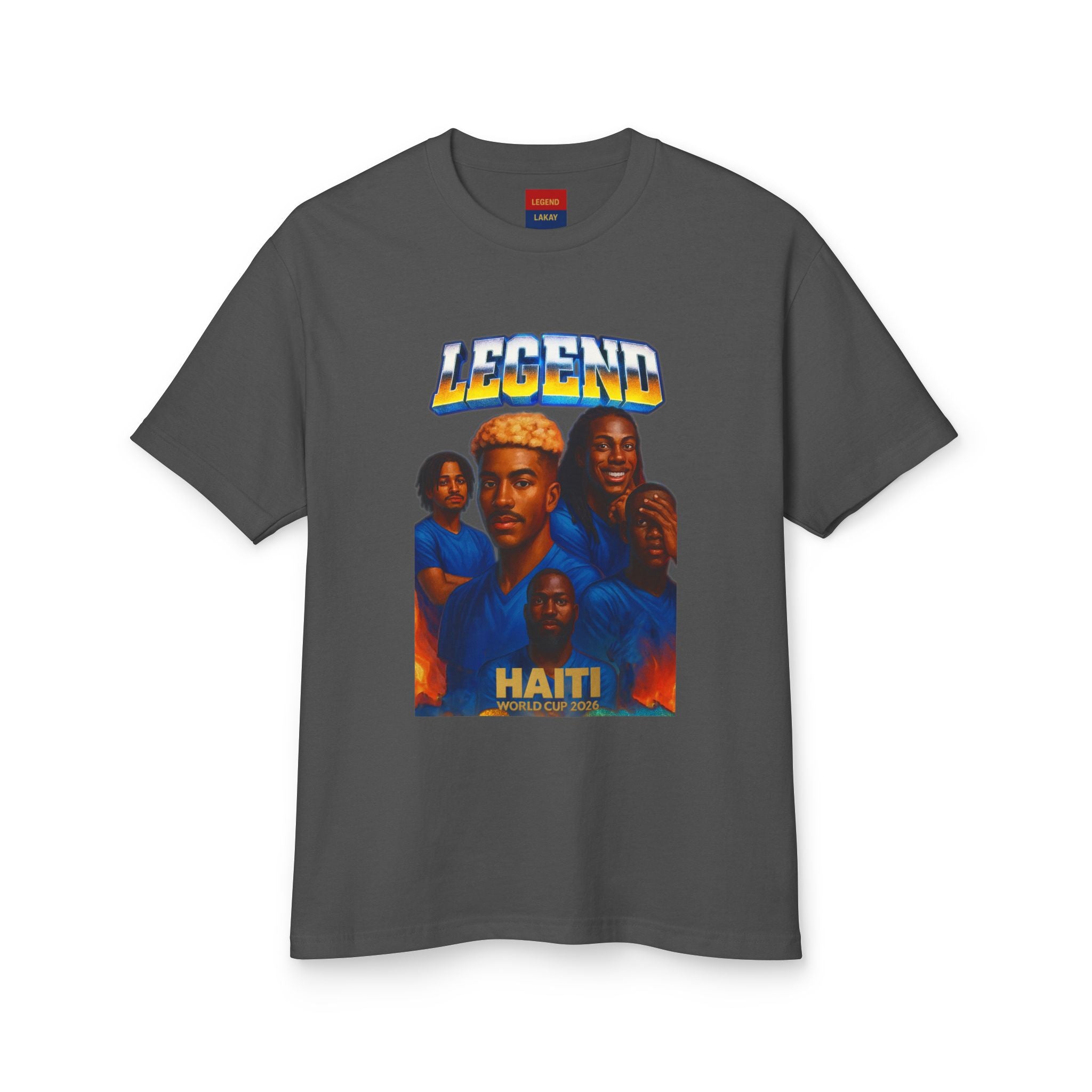 Legend Lakay Garment-Dyed Heavyweight Cotton Tee