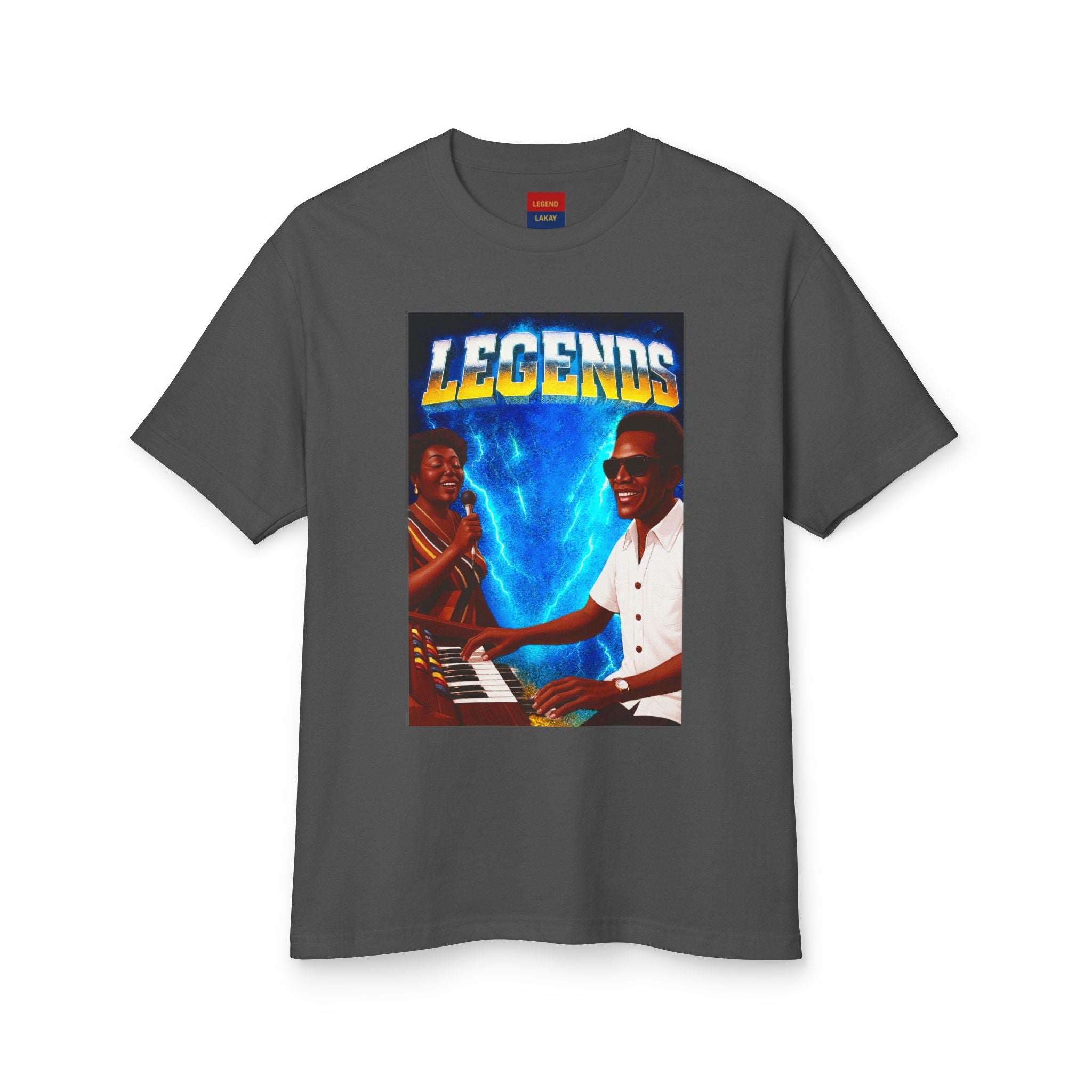 Legend Lakay Unisex Garment-Dyed Heavyweight Cotton Tee