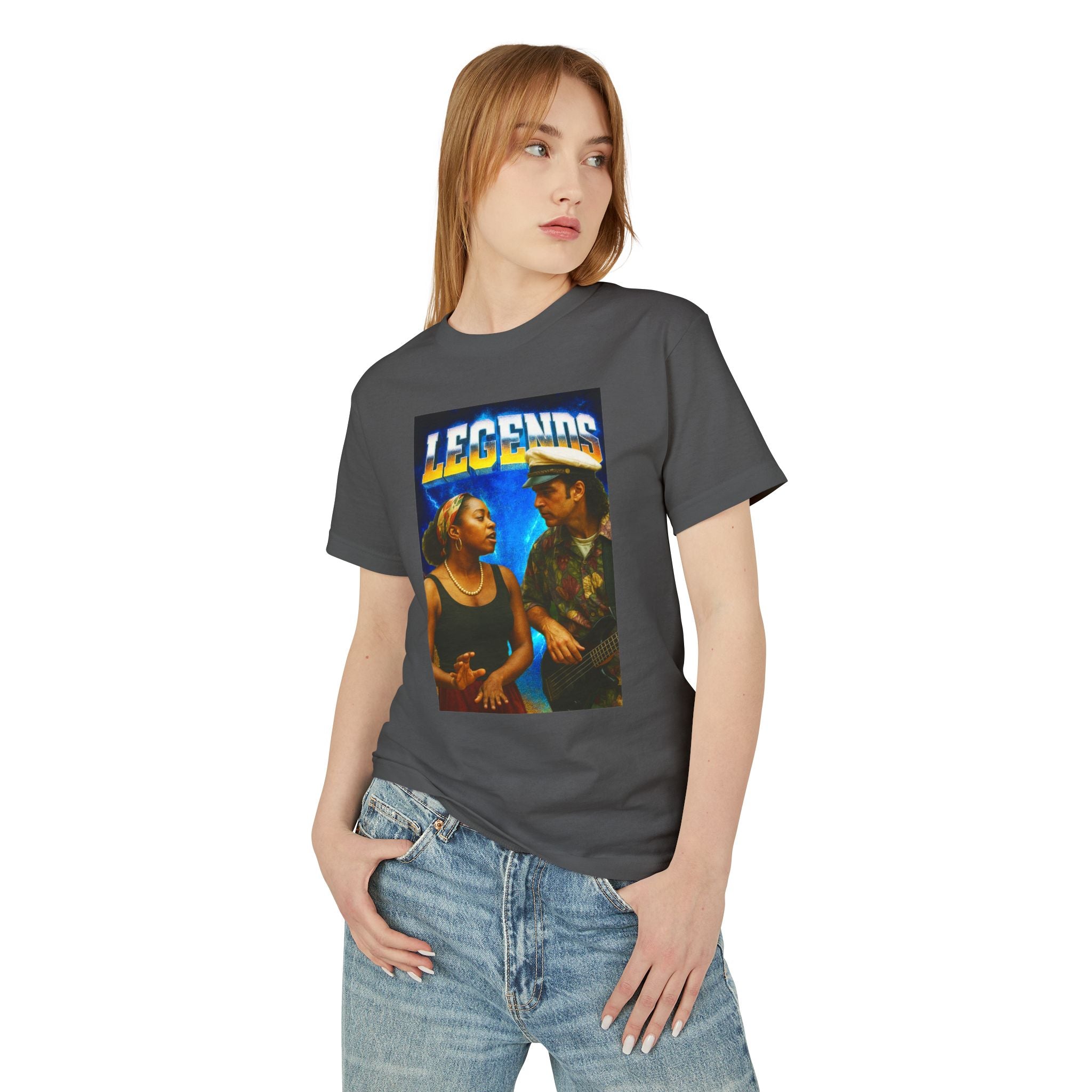 Legend Lakay Unisex Garment-Dyed Heavyweight Cotton Tee